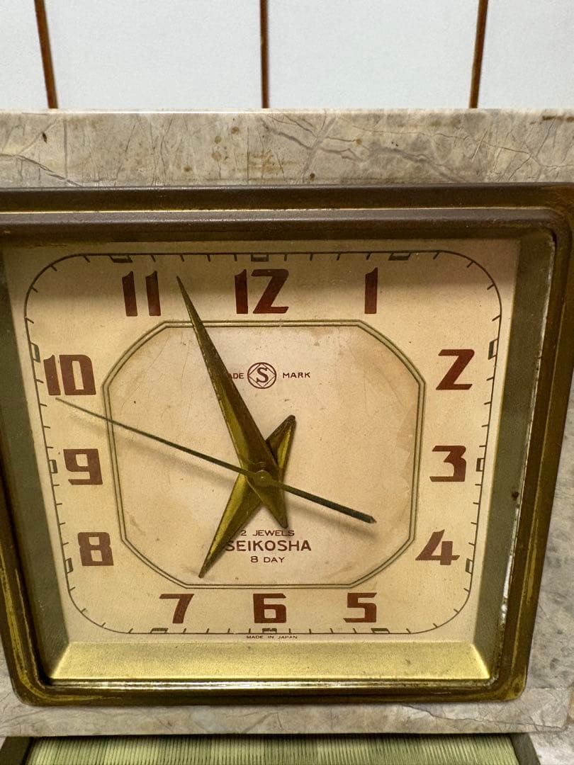 置き時計　SEIKOSHA