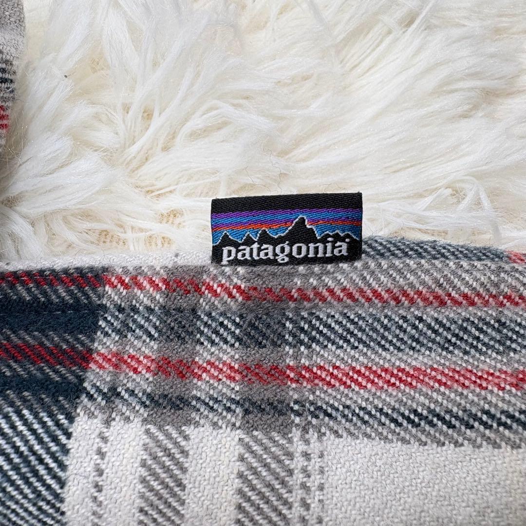 パタゴニア オーガニック コットン フランネルシャツ チェック 53947 M