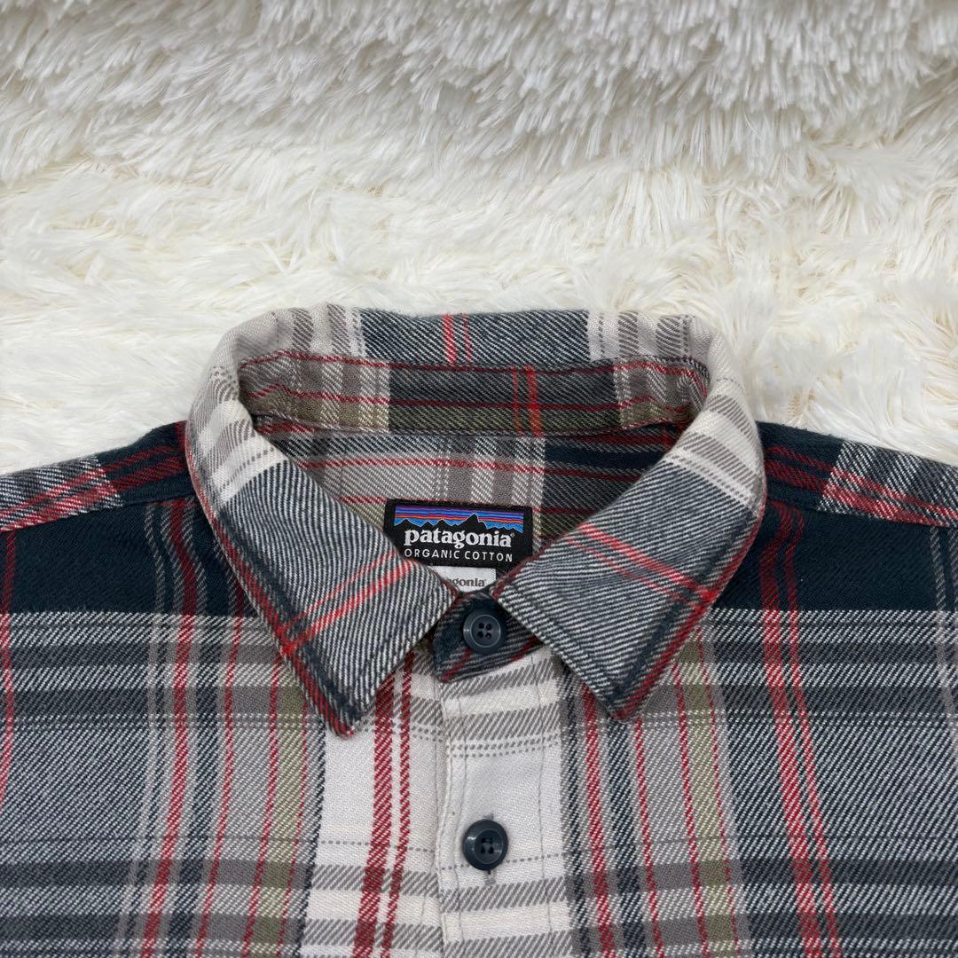 パタゴニア オーガニック コットン フランネルシャツ チェック 53947 M