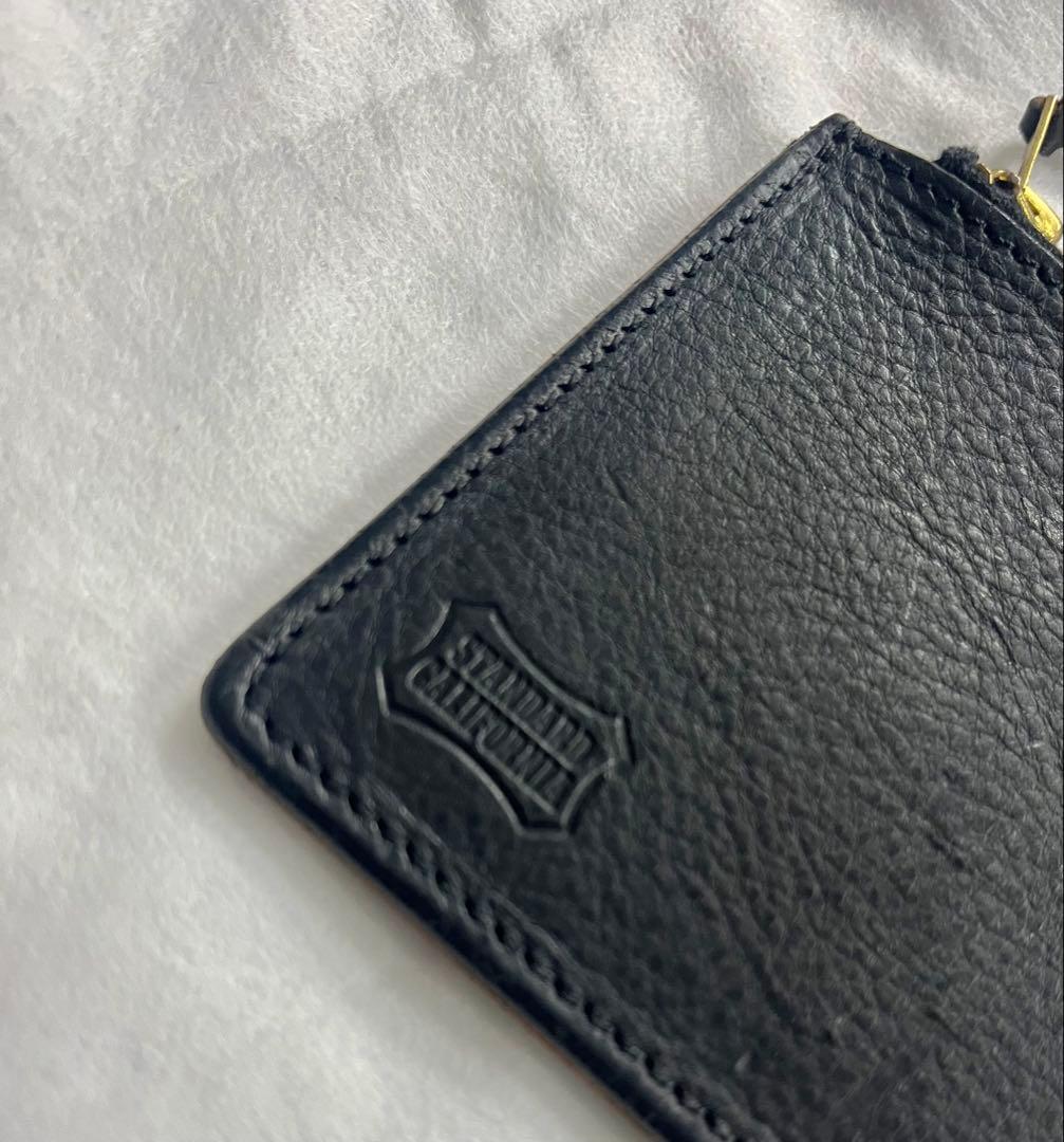 スタンダードカリフォルニア BUTTON WORKS × SDレザー ウォレット