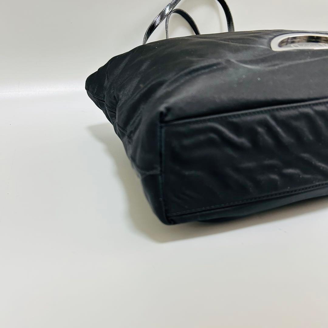 Dior クリスチャンディオール マリスパール トートバッグブラック系