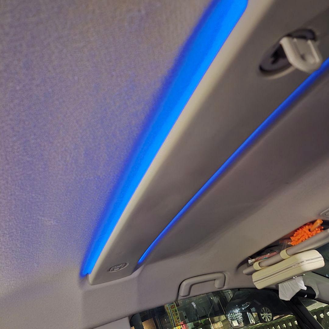 デリカD5 ヘッドラインニングガーニッシュ ブルー