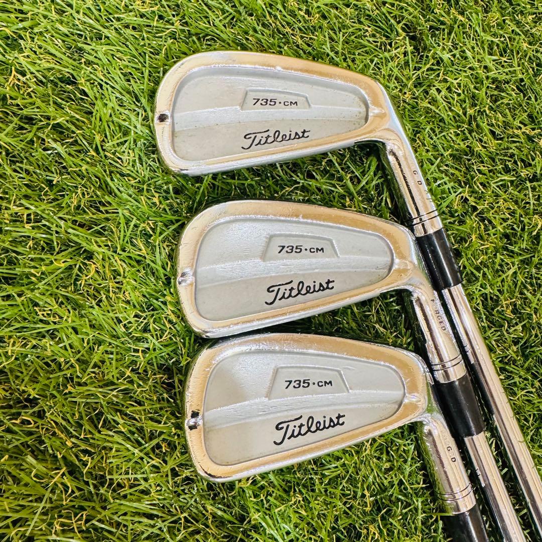 【男性用】タイトリスト 735.CM FORGED アイアンセット 6本（S）