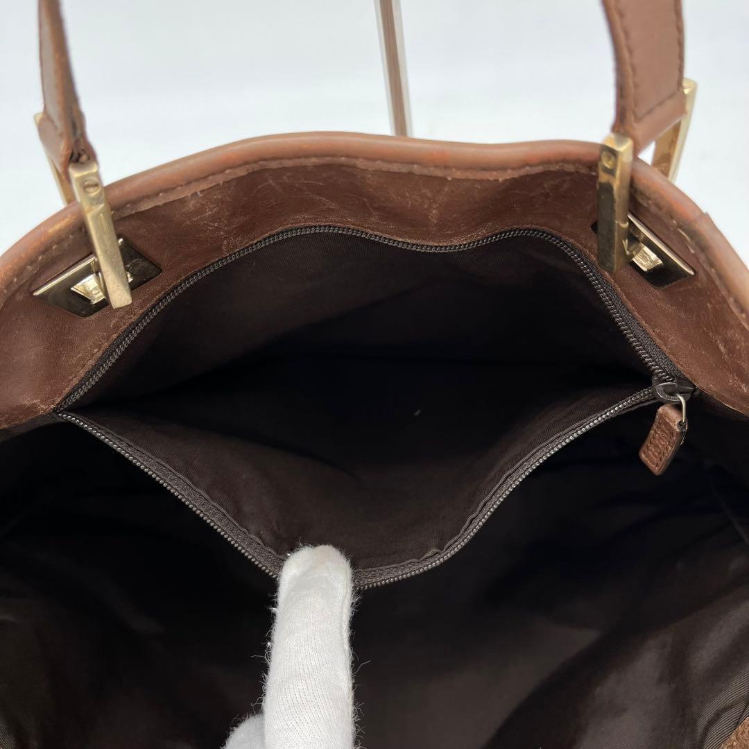 GUCCI トートバッグ 肩掛け GGキャンバス ゴールド金具 002 1098