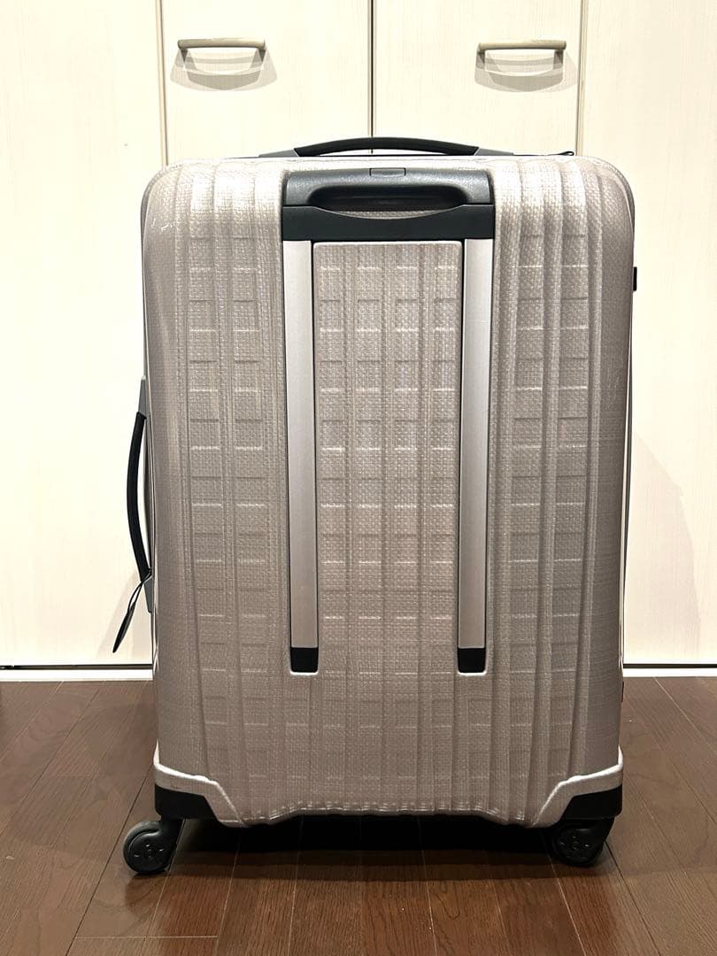 【国内未発売品】サムソナイト クロノライト四輪軽量スーツケース 92Lゴールド