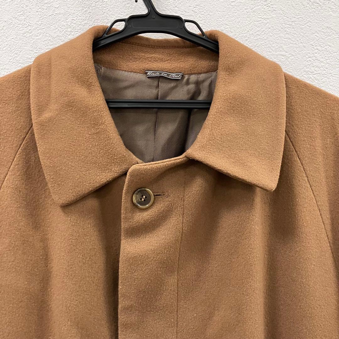 FENDI フェンディ キャメル系 ステンカラーコート イタリア製 メンズ