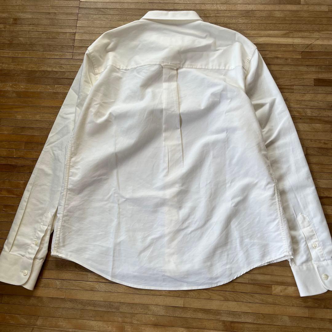 AMI Paris ハートロゴ刺繍 ボタンダウンシャツ　オーバーサイズ