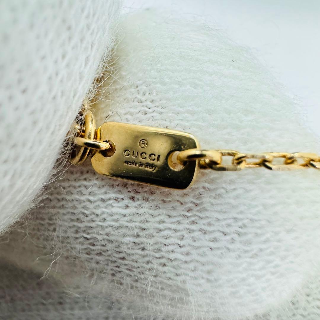 ✨GUCCI✨GG✨ランニング✨K18✨Au750✨ピンクゴールド✨ネックレス✨