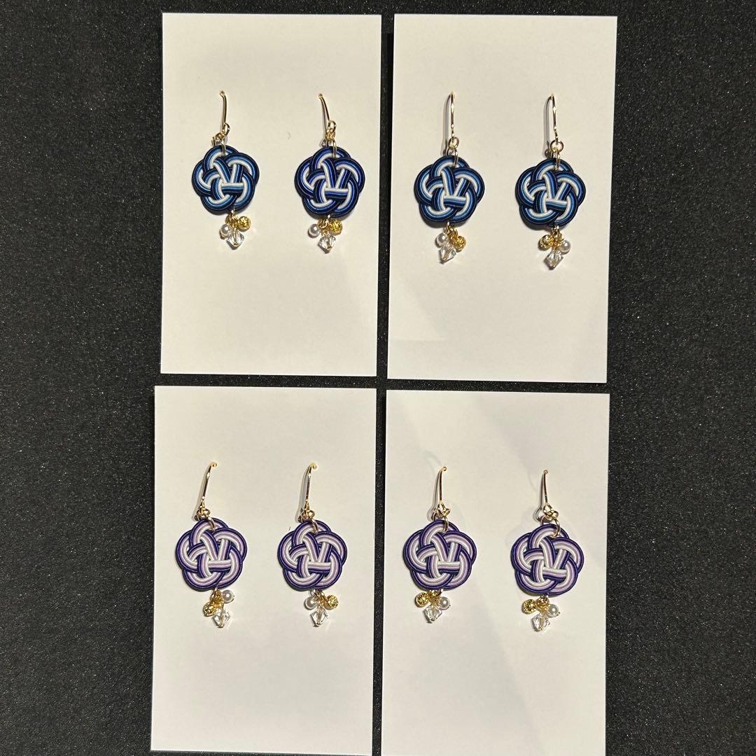 ゆあ★水引ピアス＆イヤリング 51点