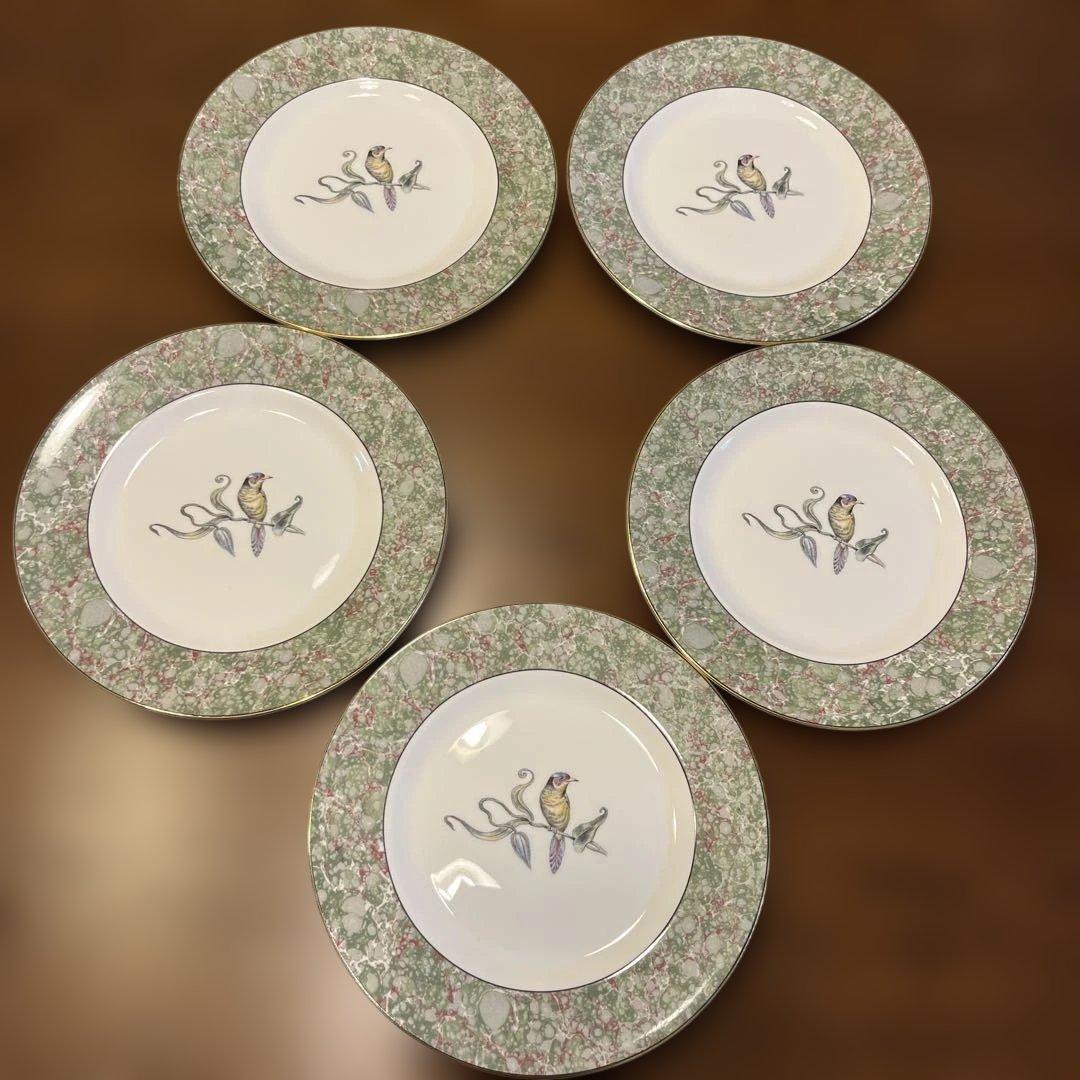 ウエッジウッド　ハミングバード皿5枚セット
