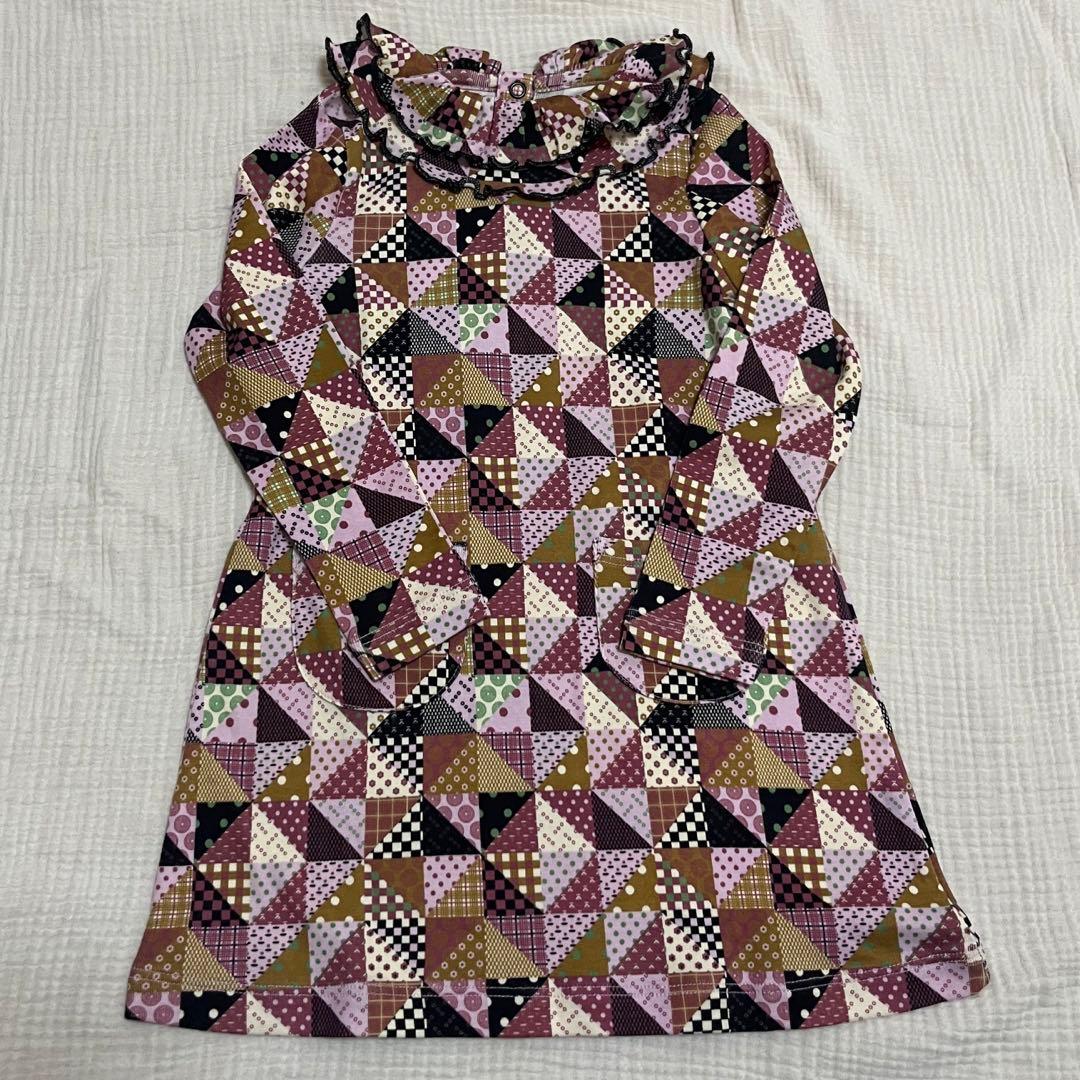 ワンピース misha&puff Sweetheart Lilac Patchwork 3y