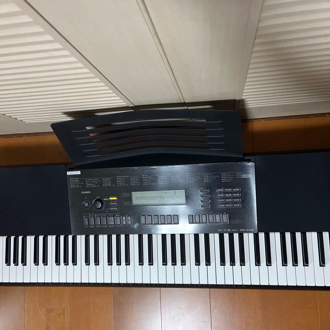 CASIO カシオ　キーボード　WK-245　76鍵