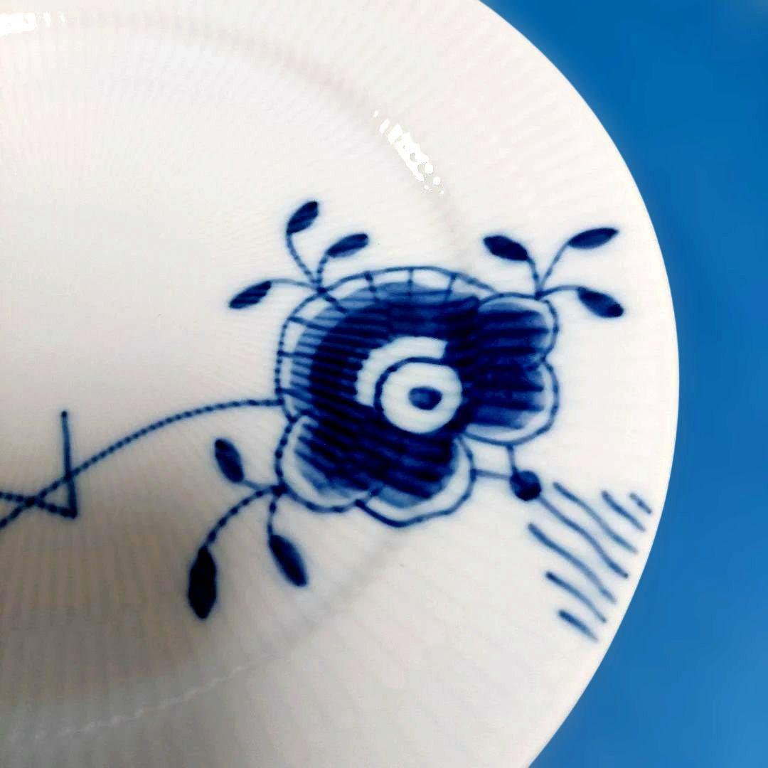 【ロイヤルコペンハーゲン】ブルーフルーテッド　メガ　22cm 4枚セット