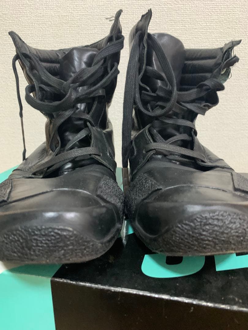 ボリスビジャンサベリ　ミリタリーブーツ ブラック レザー