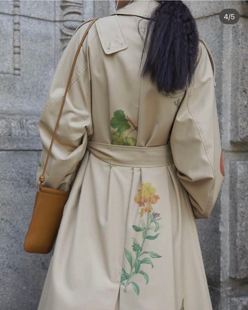 Ameri vintage トレンチコート