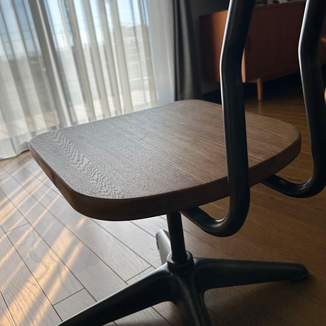 1点もの ヴィンテージ アンティーク ダイニングチェア デスクチェア 回転椅子