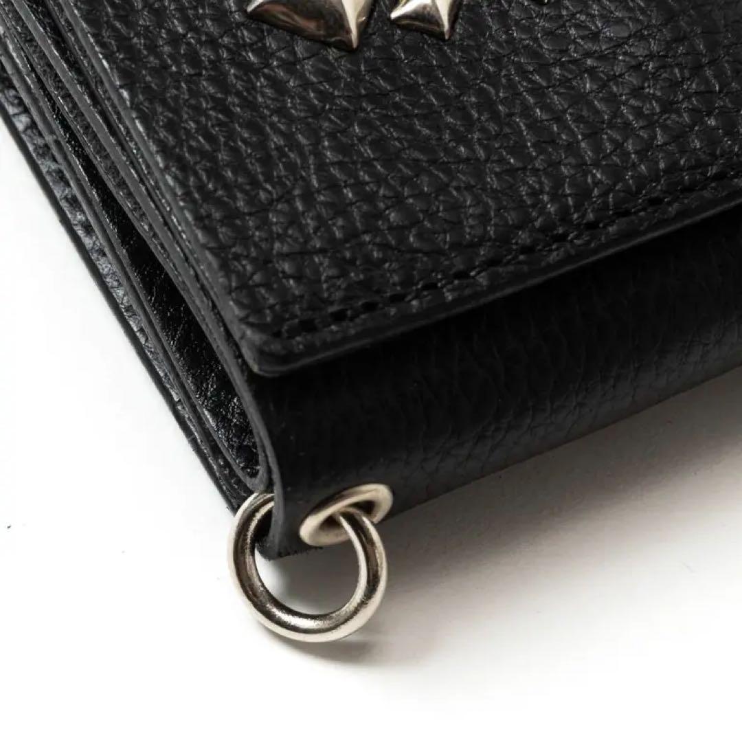 小物 CALEE STUDS LEATHER MULTI WALLET