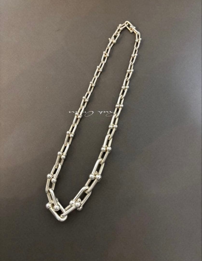 ハードウェア グラジュエイテッドリンクネックレス