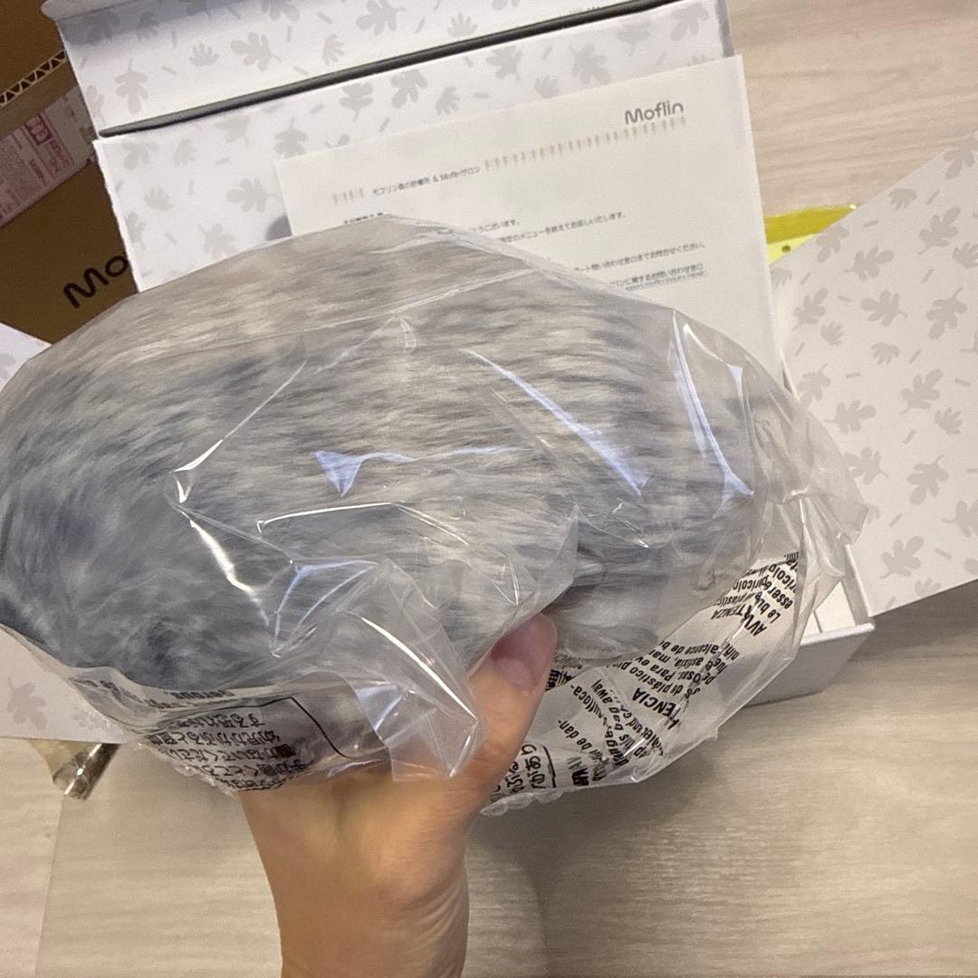 美品！ペットロボットMoflin モフリン 毛皮交換済！シルバーcasio