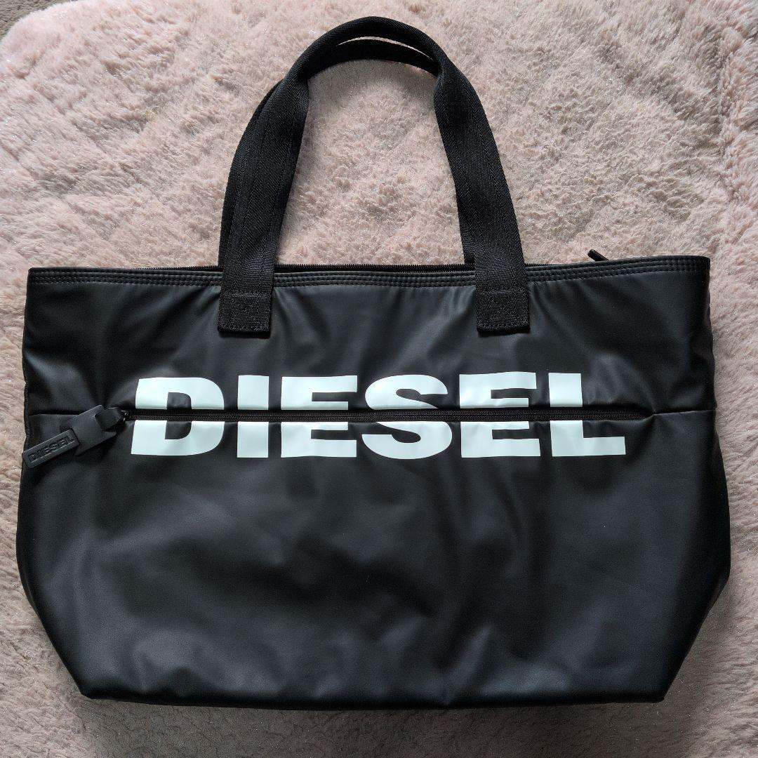 DIESEL ブラック トートバッグ