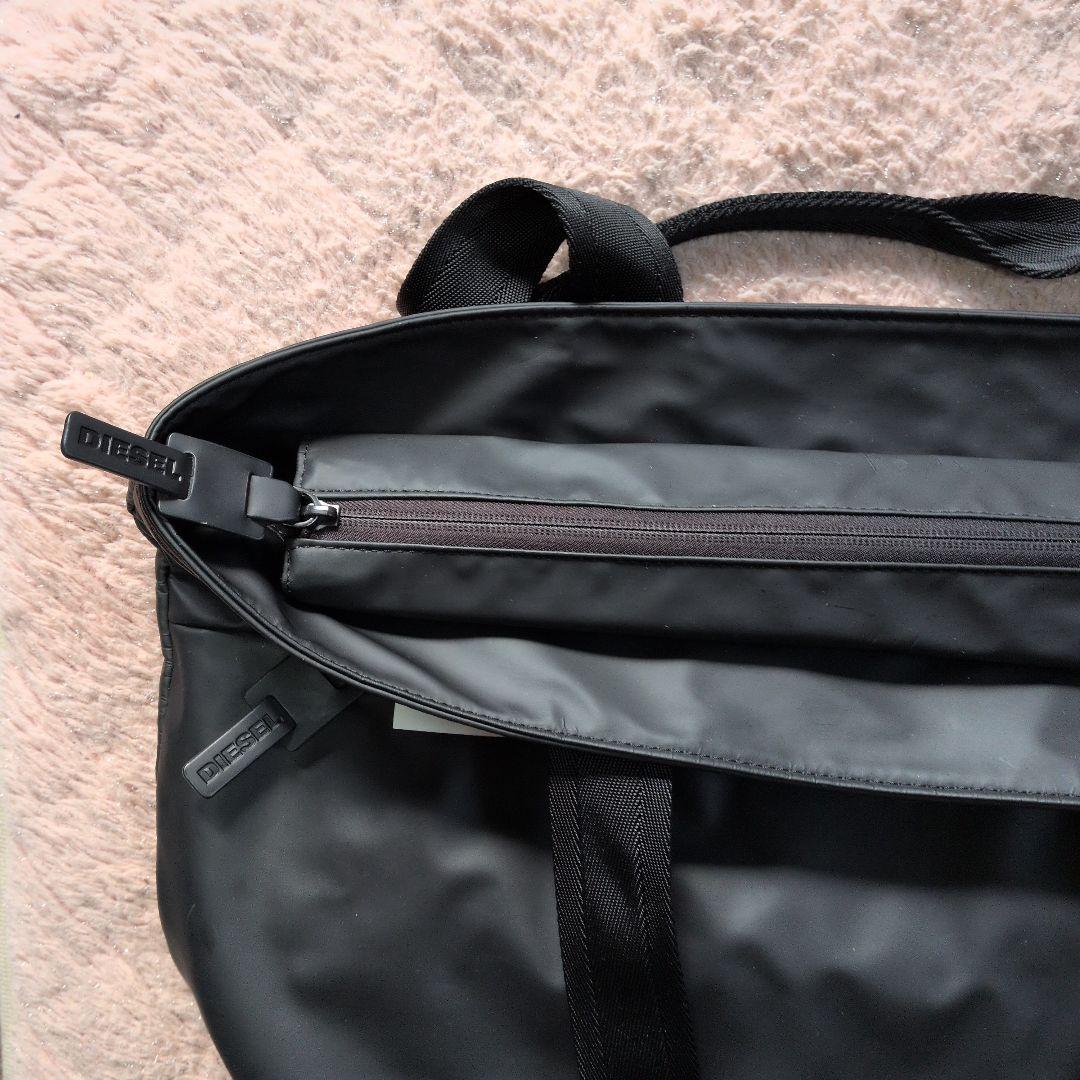 DIESEL ブラック トートバッグ