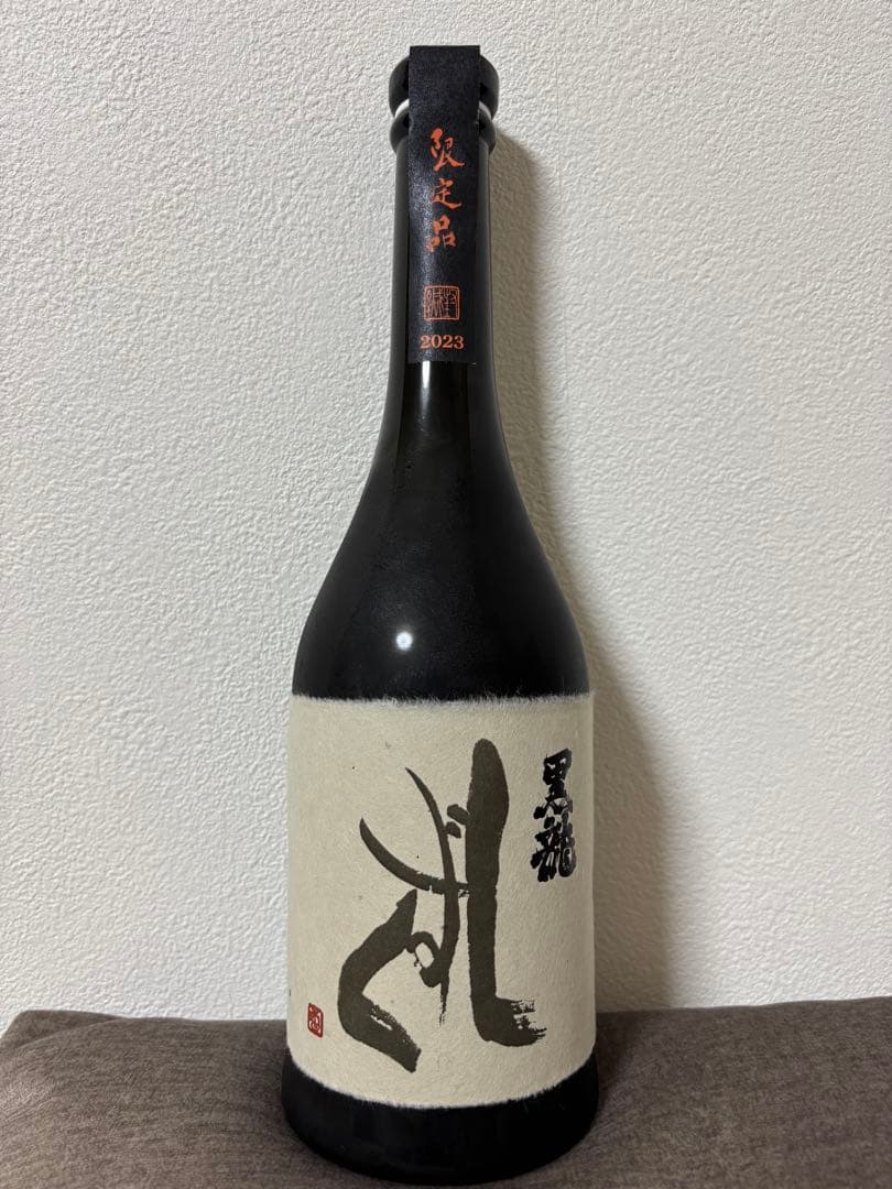 希少❗️2023限定品　新品未開栓　黒龍 しずく 日本酒 720ml 箱無し