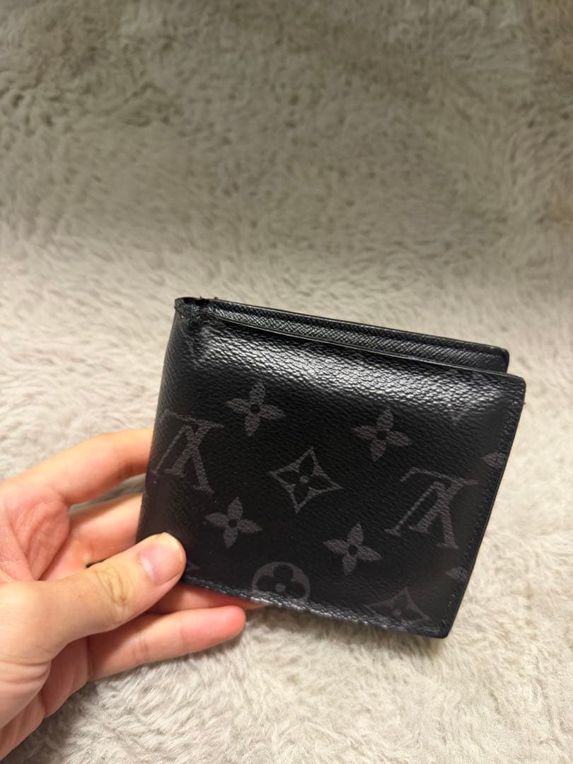 ルイ・ヴィトン ブラック 二つ折り財布