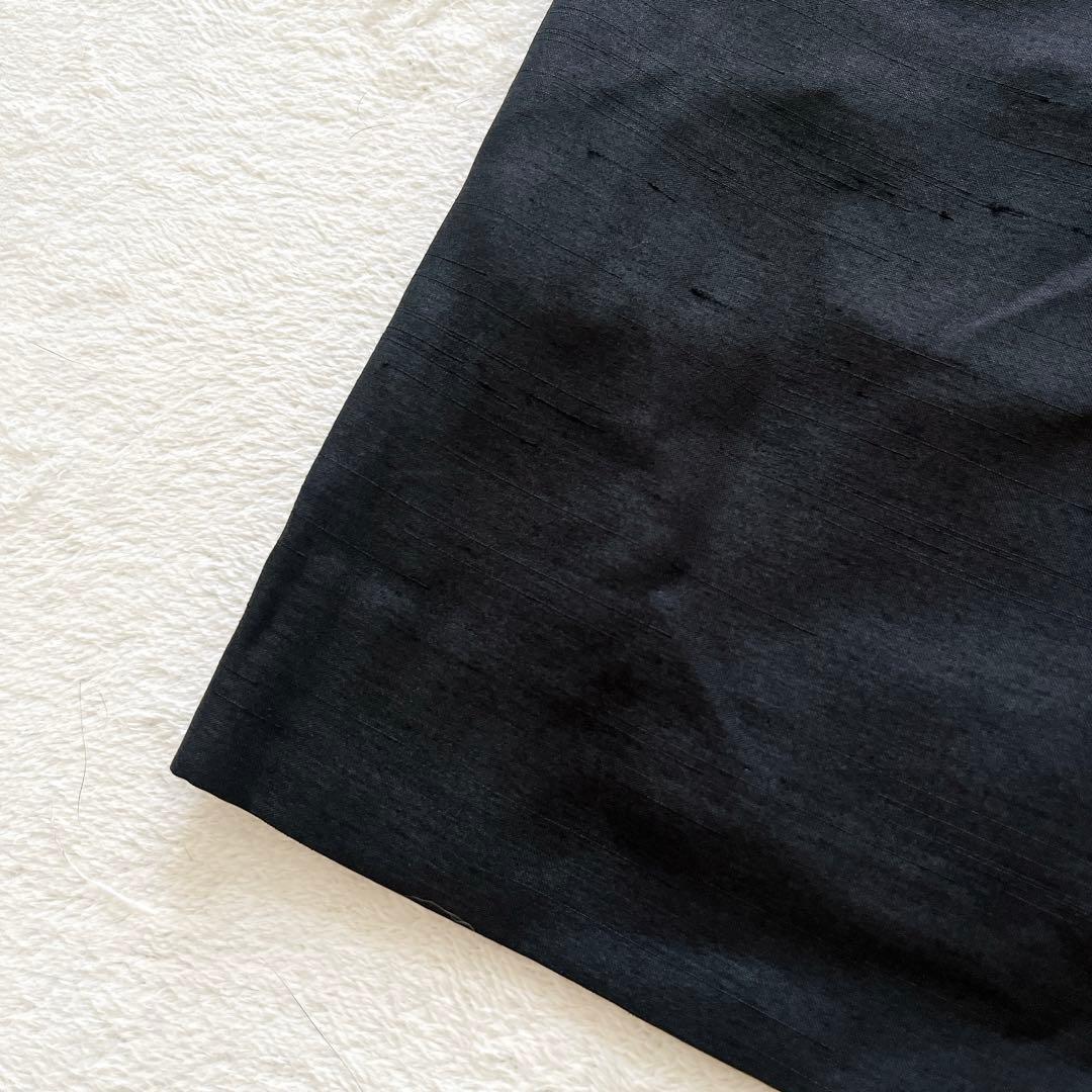 美品★GRACE CONTINENTAL★コード刺繍サイドサロペット 黒 36