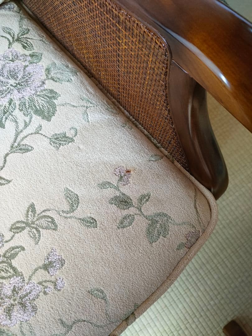 カリモク コロニアル アームチェア　椅子