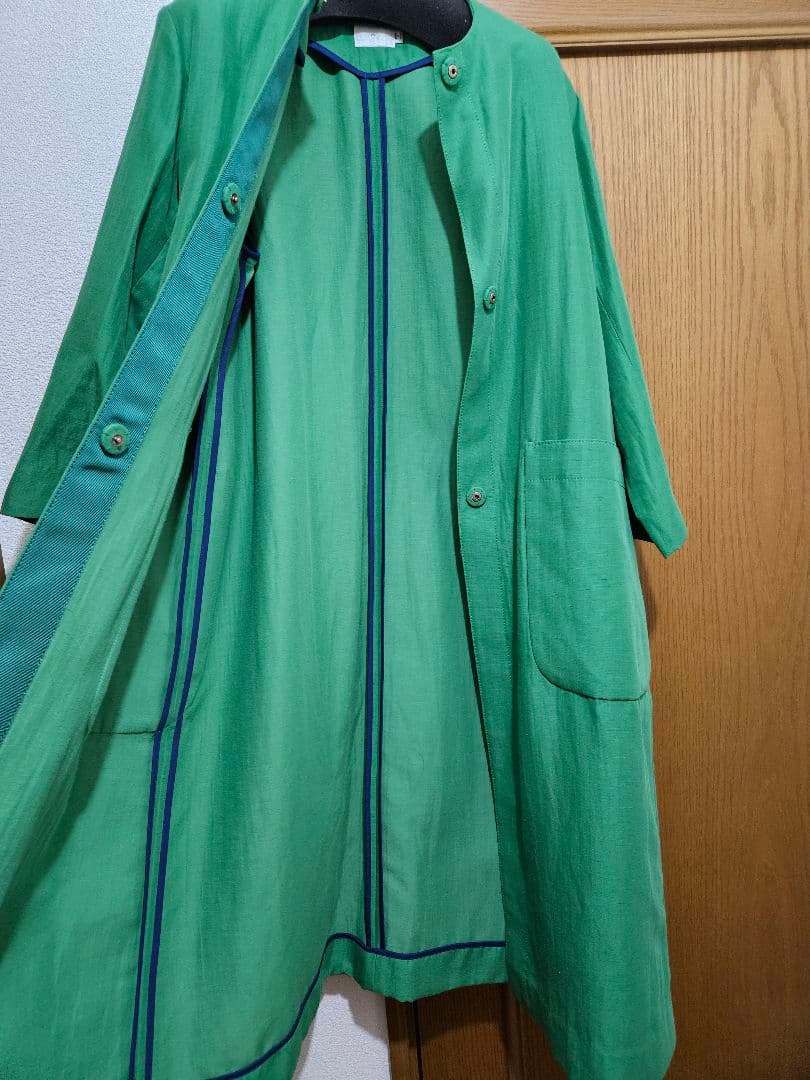 【新品未使用】yori ヨリ リネンシャンタンコート