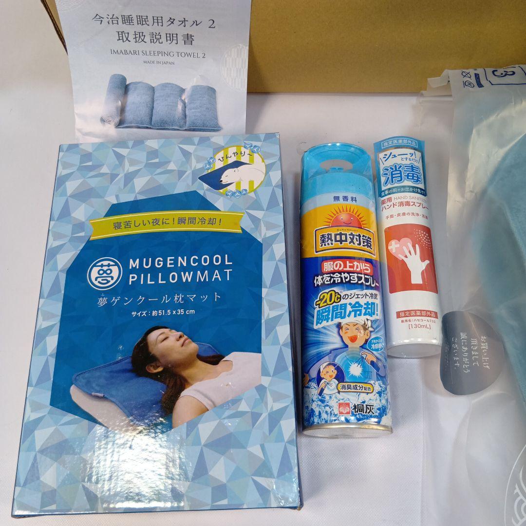 【送料無料】今治睡眠用枕用タオル2 　2個　その他3点【匿名配送】