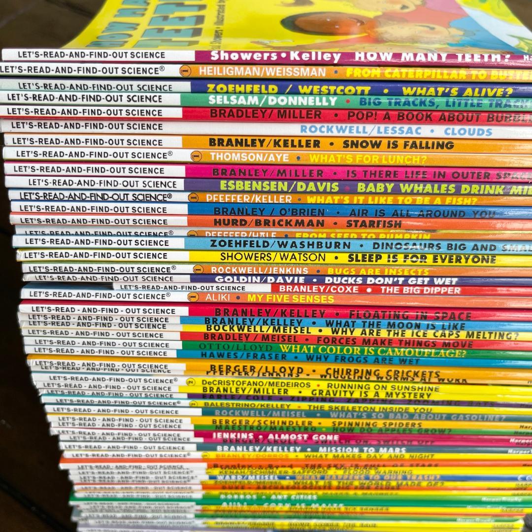 Let's Read and Find Out Science 130冊英語絵本