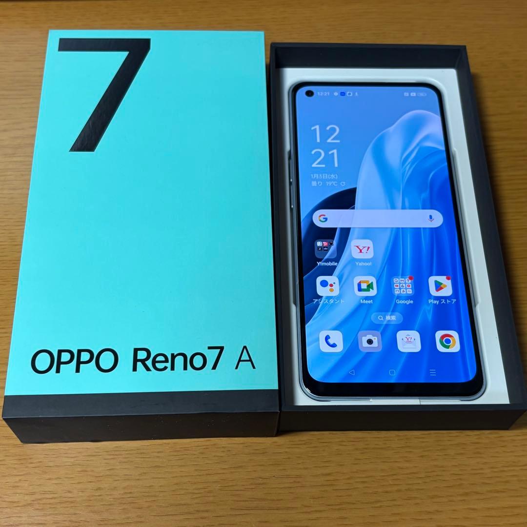 OPPO Reno7 A ドリームブルー本体