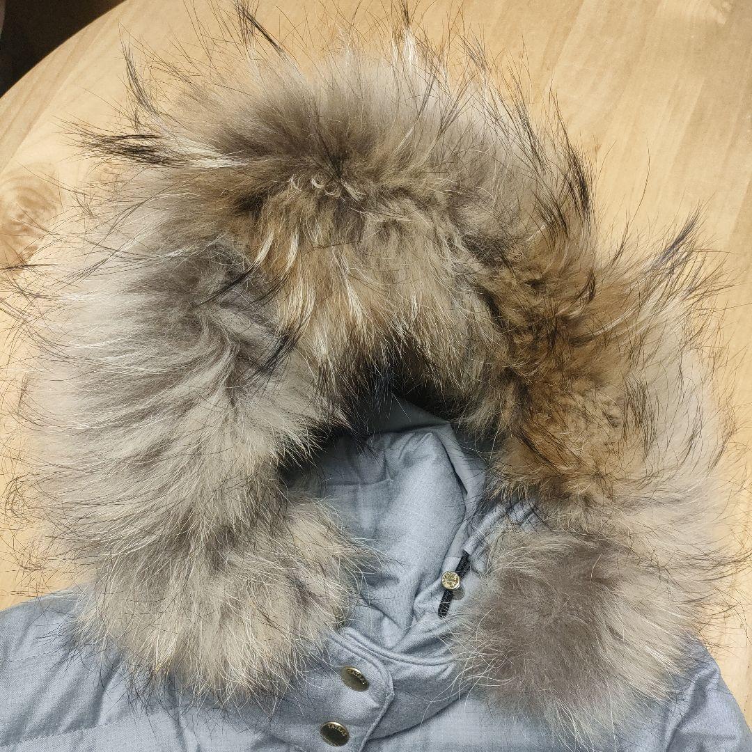 極美品✨タトラス PRIMULA　Rライン ウールシルク ダウンジャケットグレー