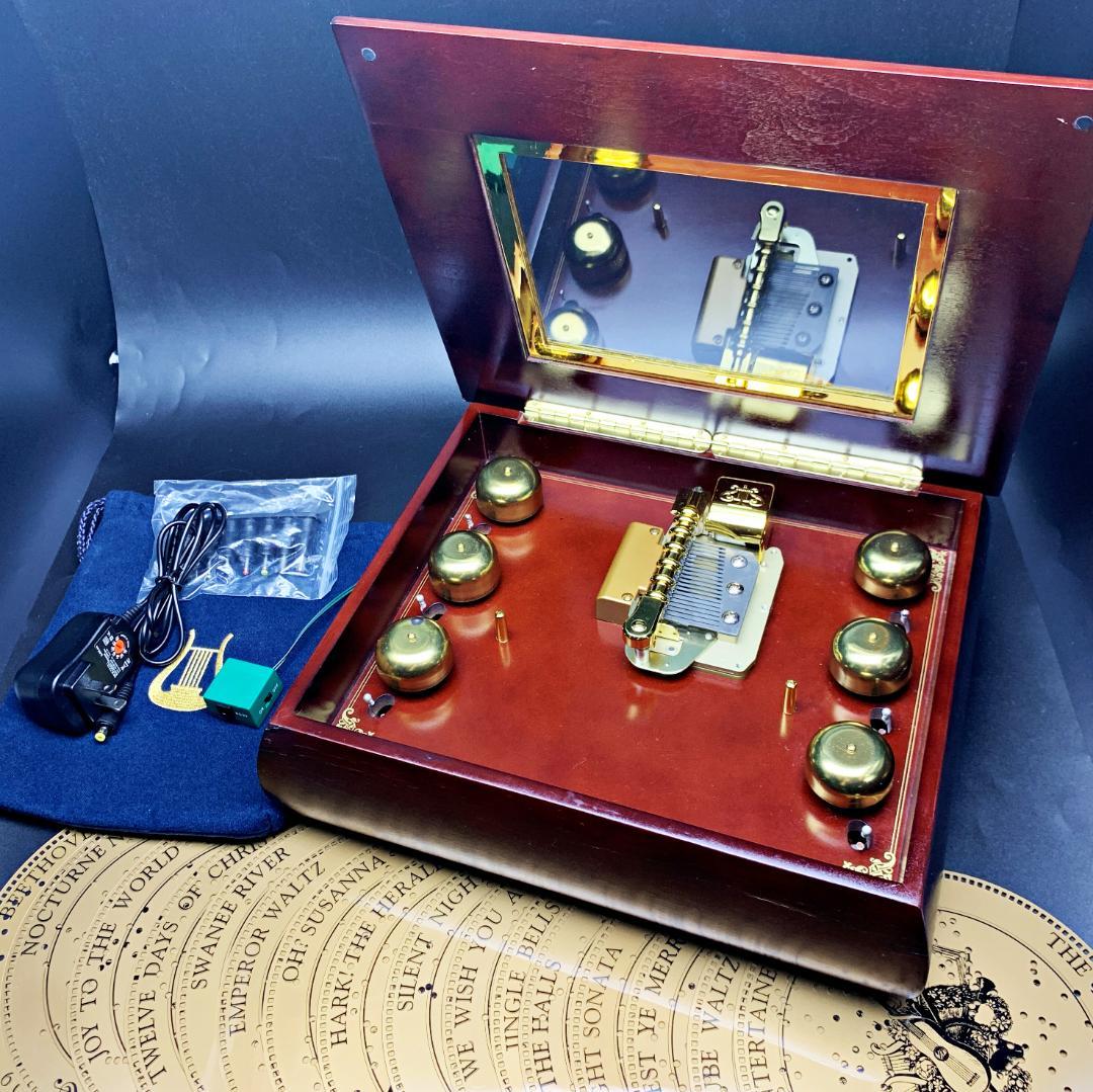 ミスタークリスマス ミュージカル 6 ベル オルゴール ディスク 16枚