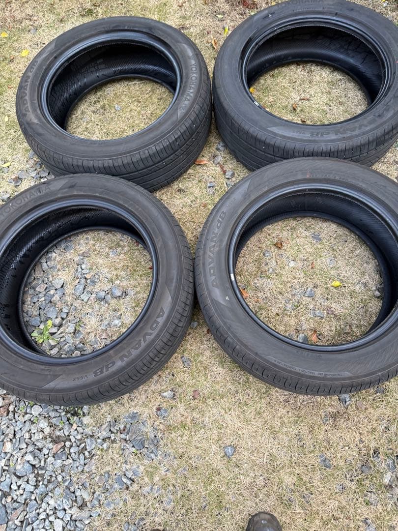 225/55R18 バリ山　走行少なめ　ワンシーズン