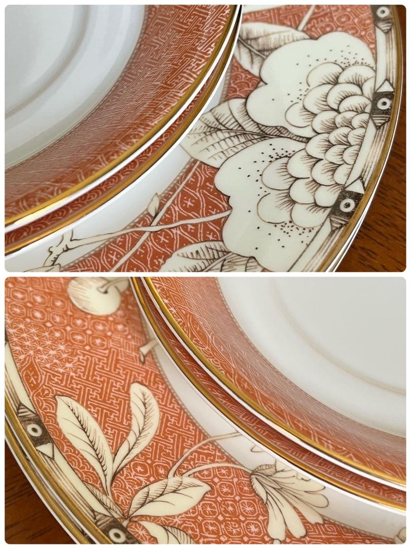 【美品】ウェッジウッド★フランシス★トリオペア　（パターンＡ）