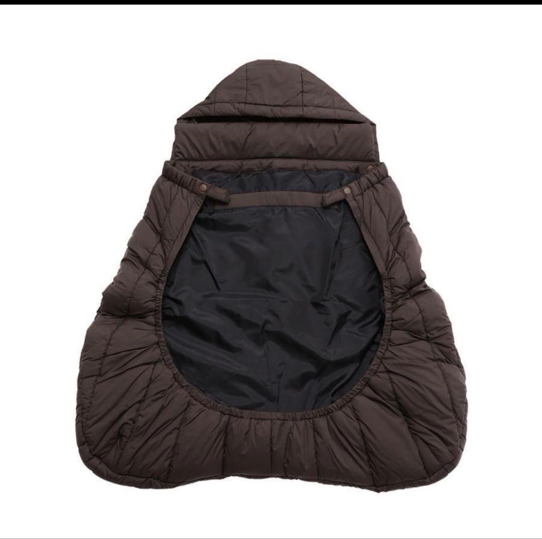 【新品未使用】ノースフェイス ベビーシェルブランケット SR/スレートブラウン