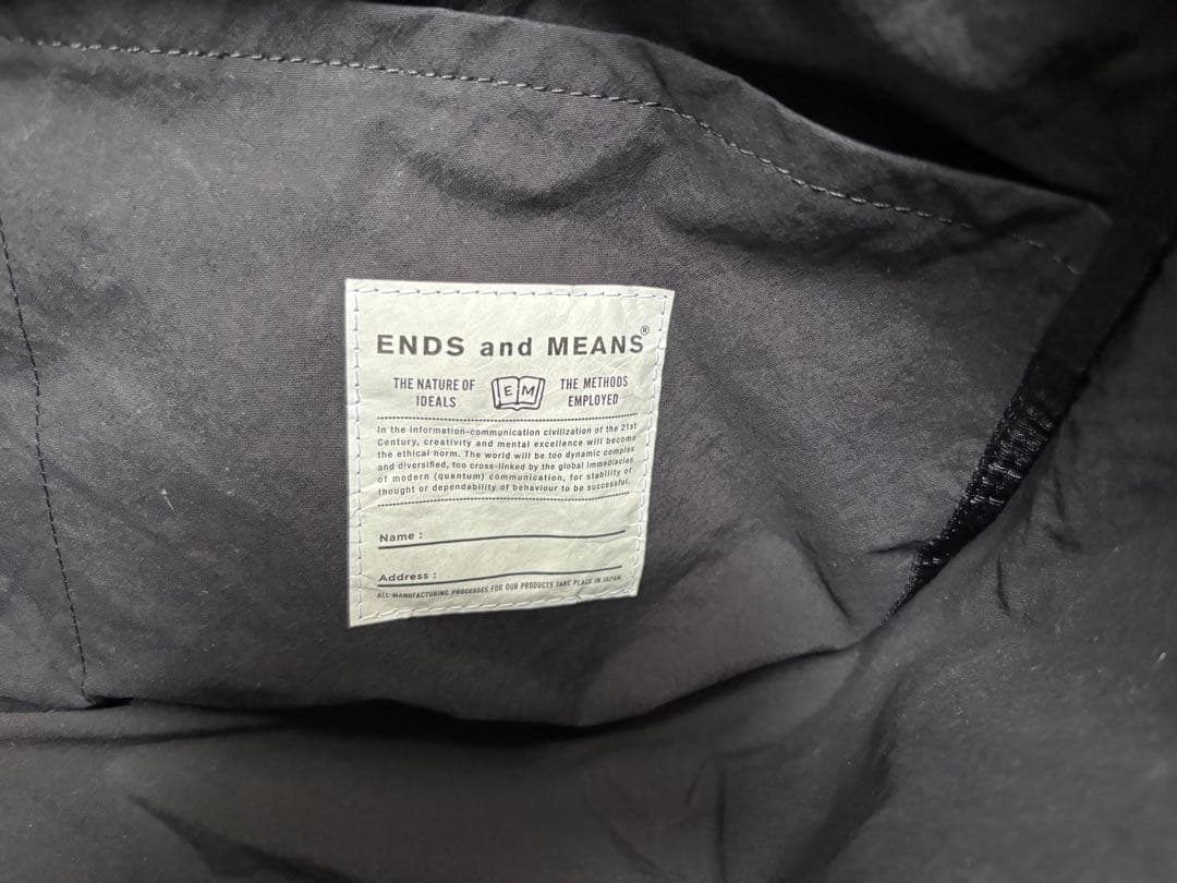 Doze　エンズアンドミーンズ　ニュースペーパーバック　ショルダーバッグ