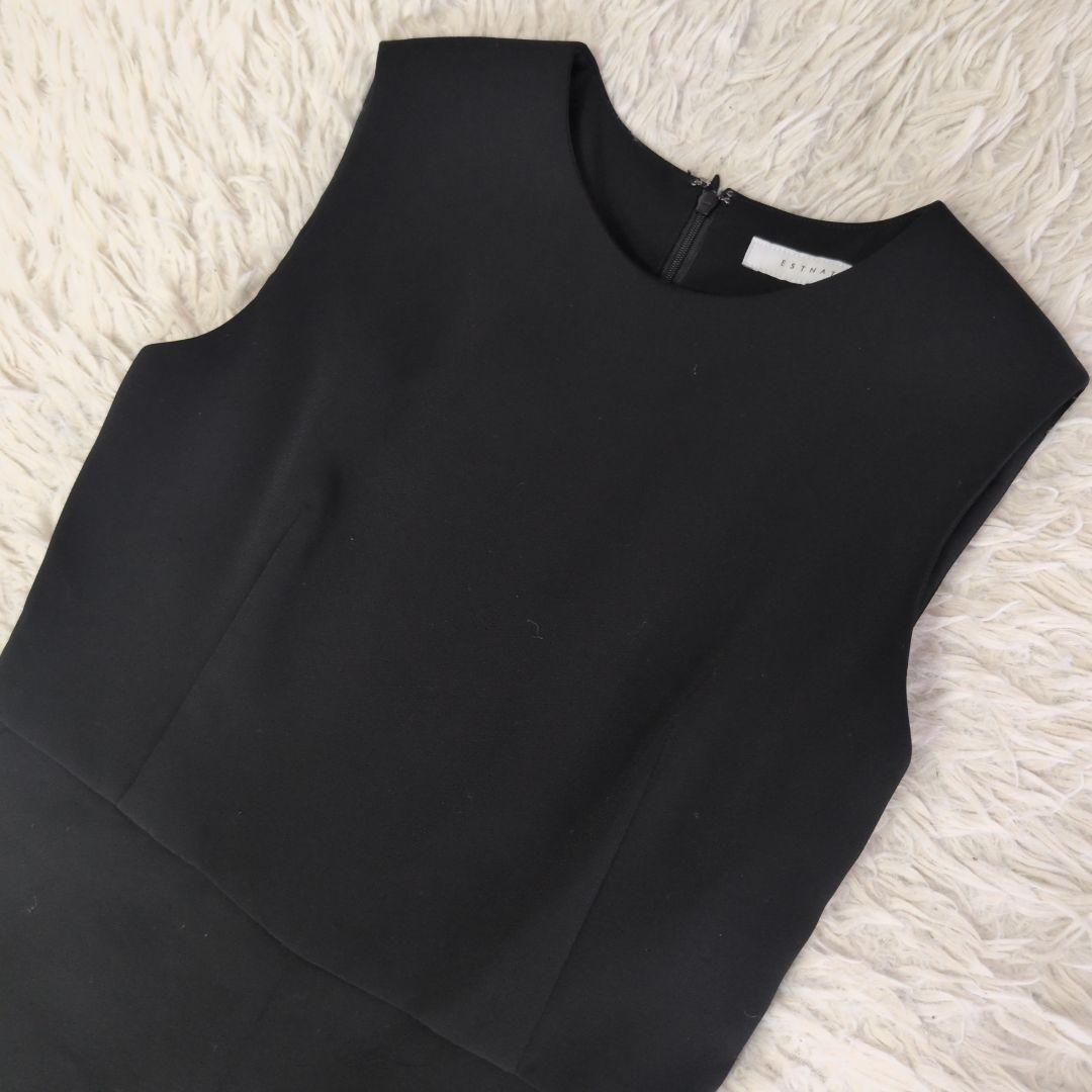 美品✨エストネーション オールインワン サロペット オーバーオール 黒 38
