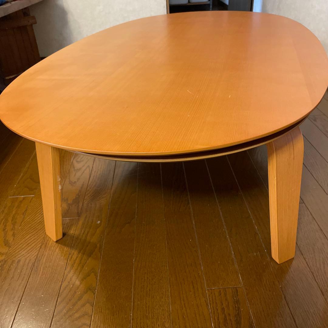 無印　楕円こたつ