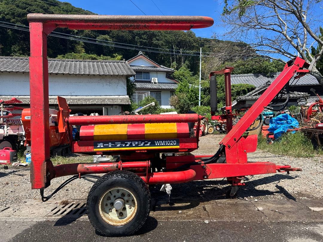 宮崎　タカキタ　ラッピングマシーン 梱包　WM1020 ラップマシン 牧草ロール