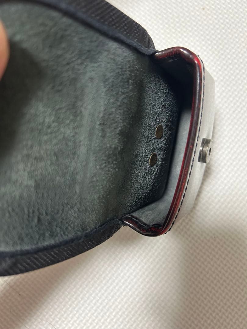 レ*ド様 ニックスガラス革小物ポーチ