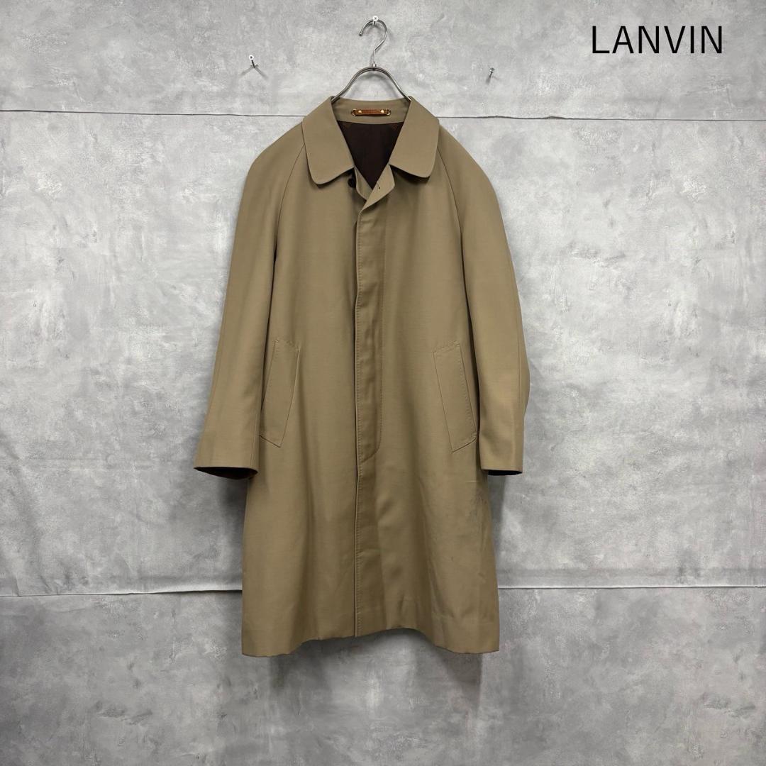 LANVIN ランバン ステンカラーコート ビジネスコート 通勤 N1680