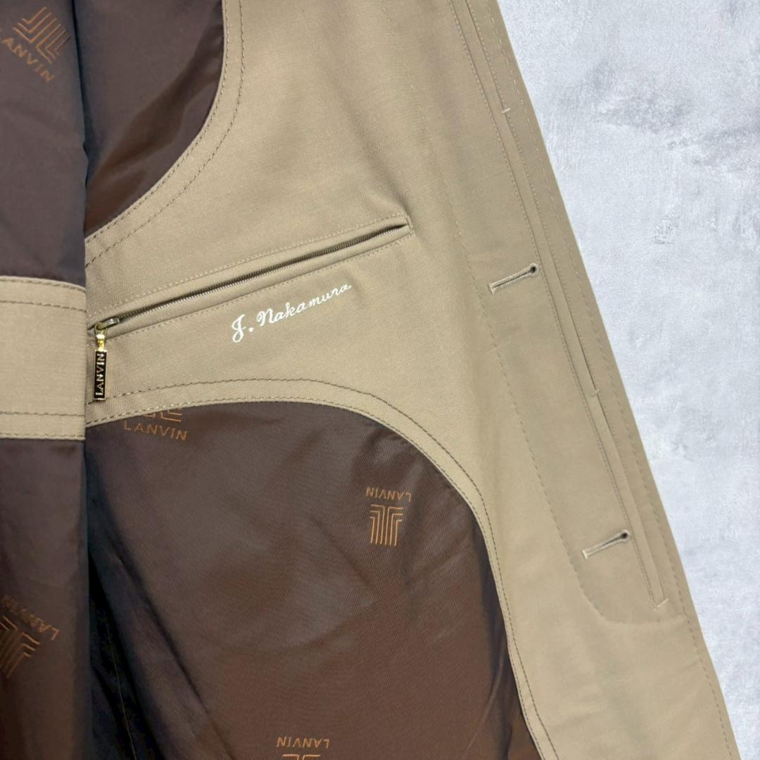 LANVIN ランバン ステンカラーコート ビジネスコート 通勤 N1680