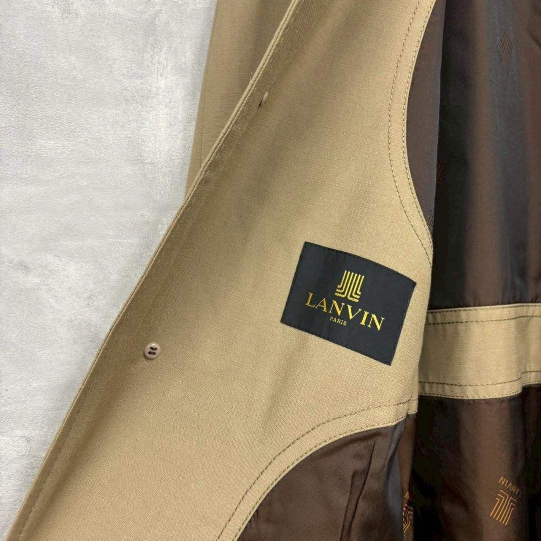 LANVIN ランバン ステンカラーコート ビジネスコート 通勤 N1680