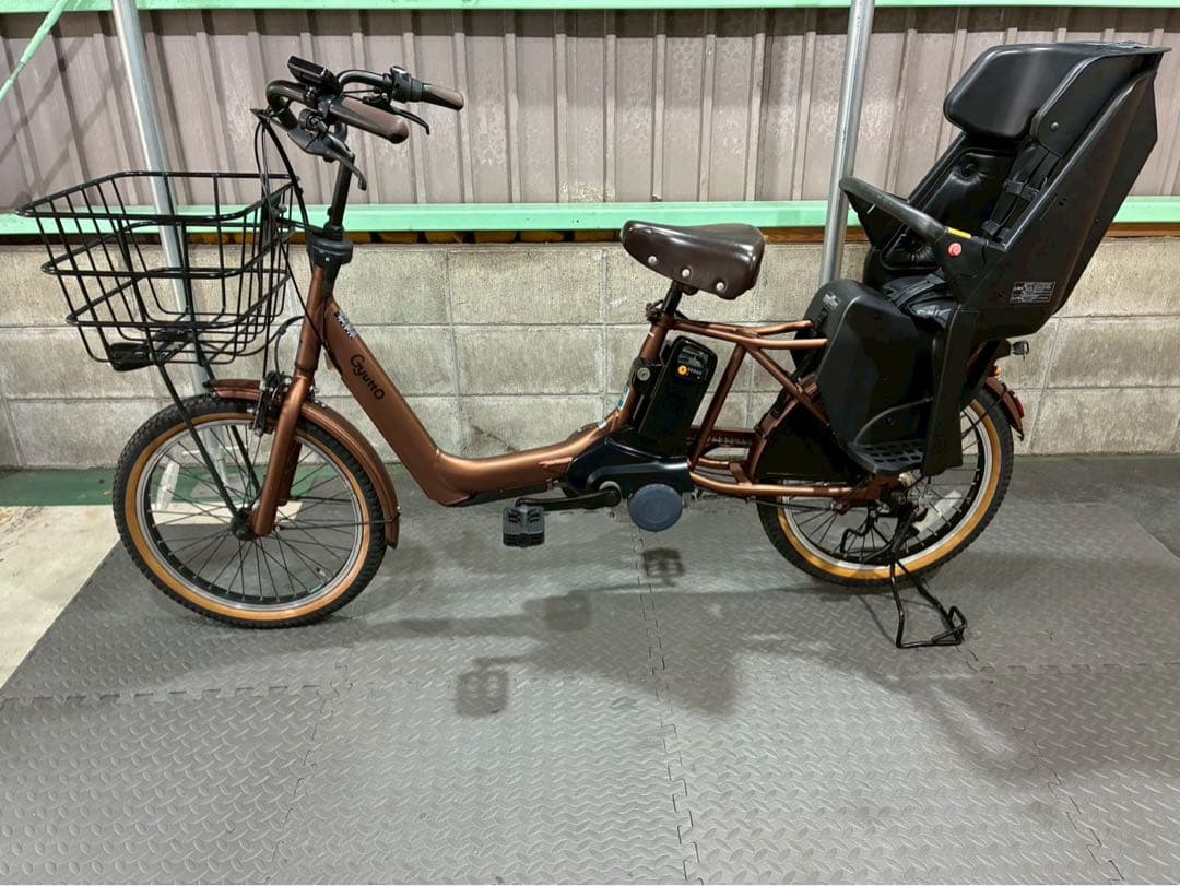 №8625電動自転車　パナソニック ギュット 20インチ✨美品✨希少カラー！