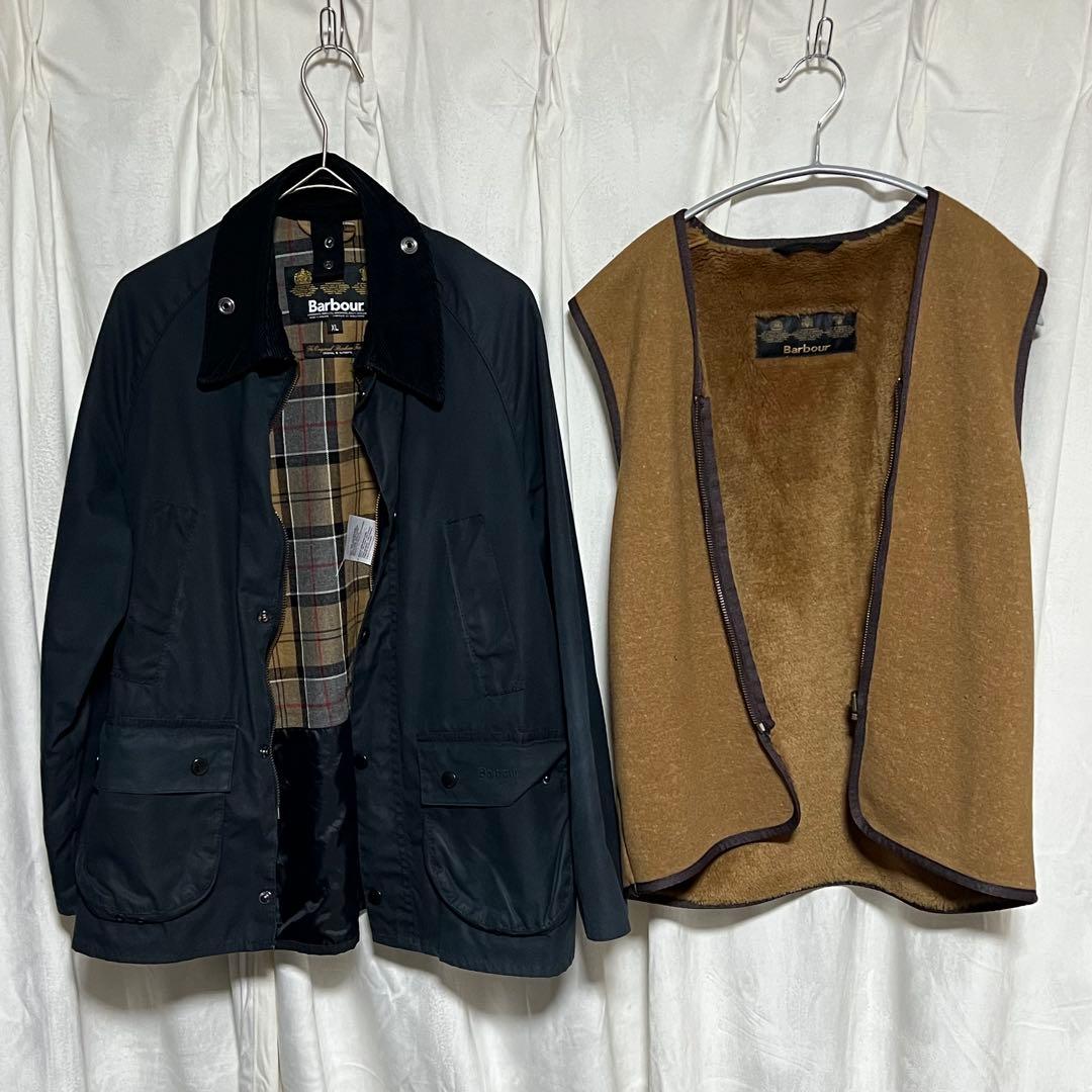 Barbour CLASSIC BEDALE ビデイル　ネイビー　XL キッズ