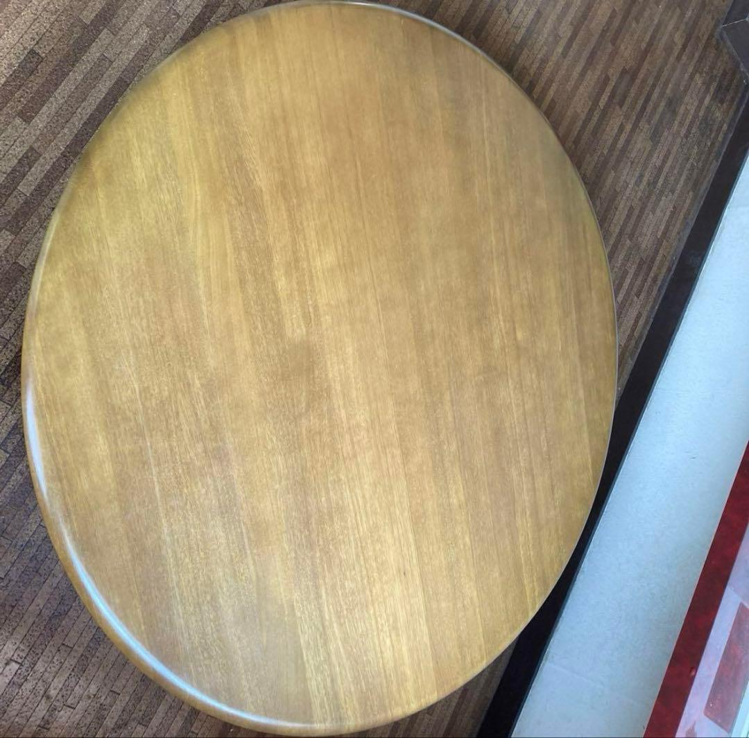 ！引き取り限定！カリモク　特大！丸テーブル　150cm