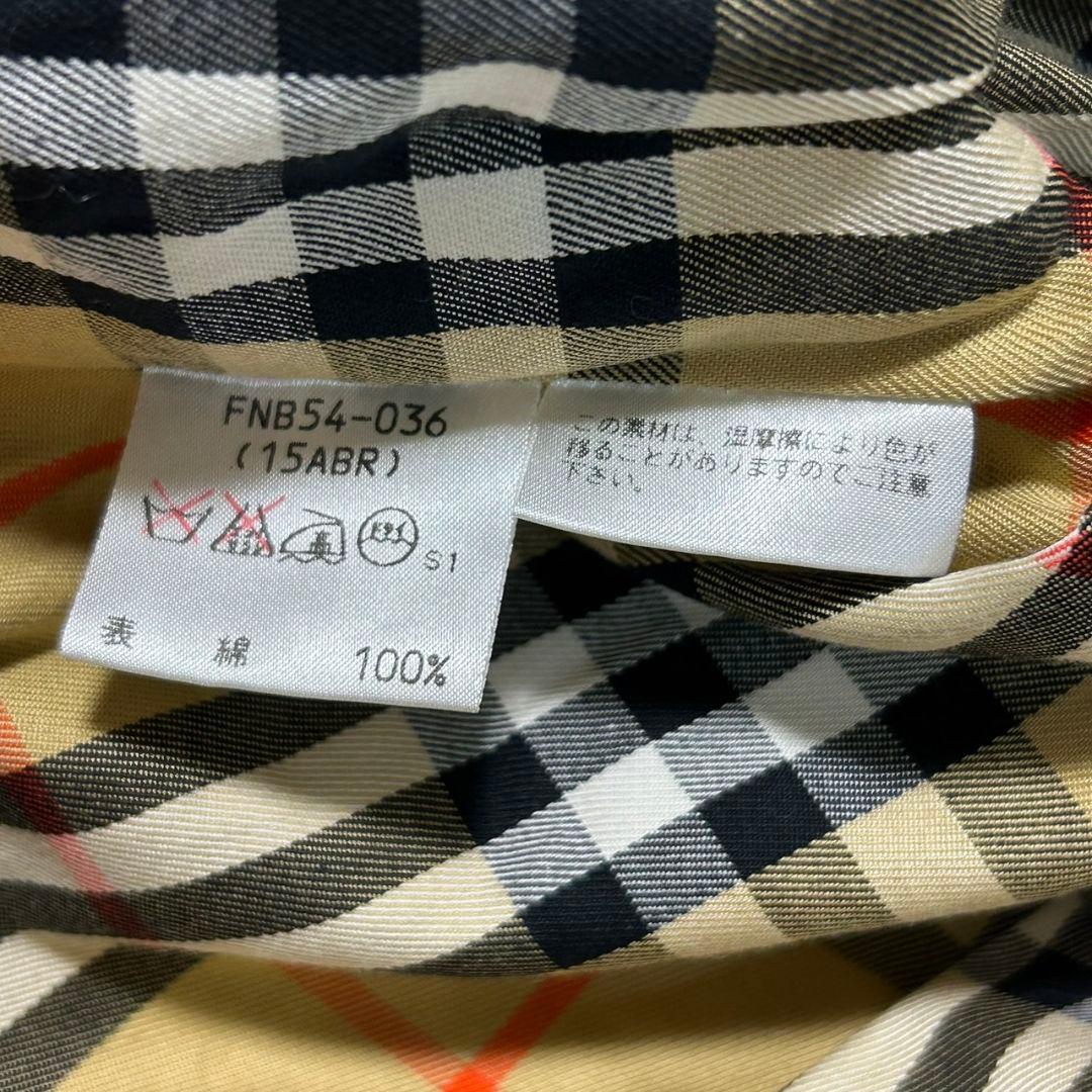 バーバリー BURBERRY ノバチェック エンブレム ネイビー コート